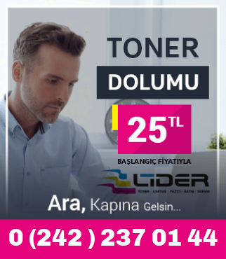  antalya toner dolum acil toner antalya kartuş toner dolum